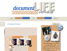 Tablet Screenshot of documentlifeworkshop.com
